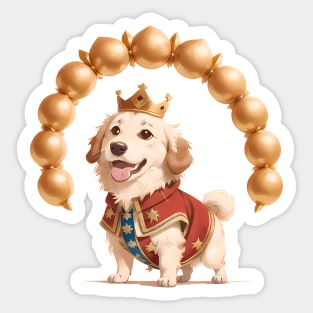 Golden Royalty's Charm Sticker